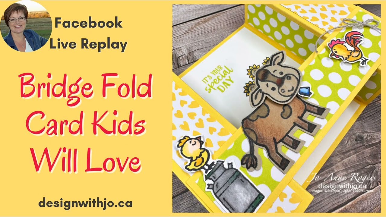 Bridge Fold Card Kids Will Love