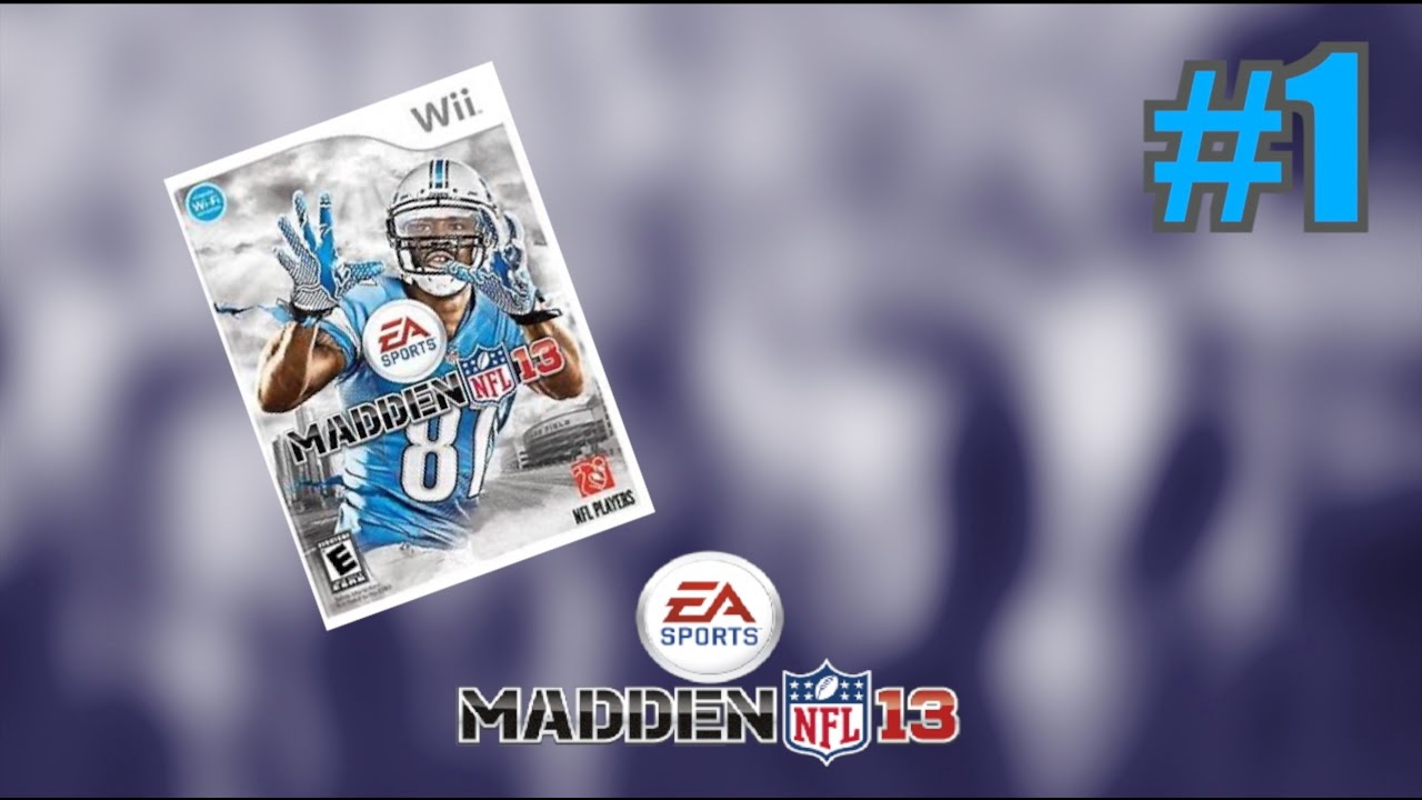 ИГРАЕМ В ПОСЛЕДНЮЮ ИГРУ MADDEN НА Wii! | Madden NFL 13 #1 (Wii)