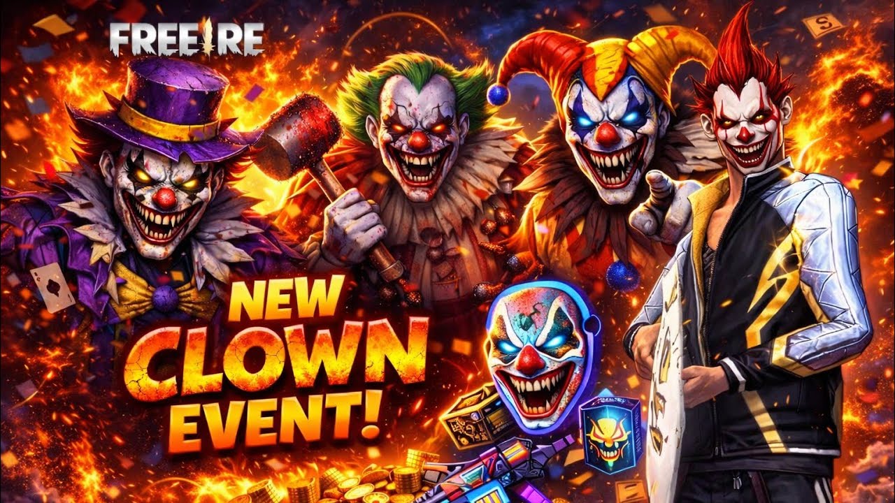 New Clown event ring spin #in 1st spin🥶#guys support and subscribe kar do 😊 #freefire #for you 