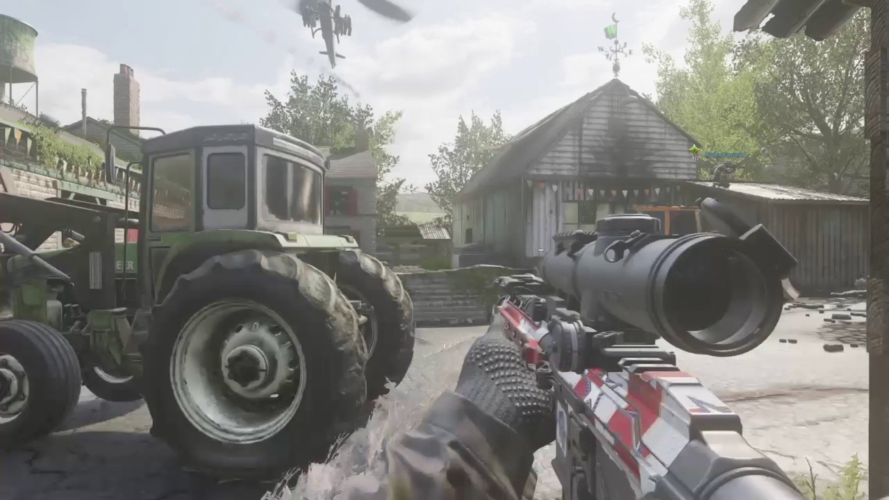MWR NEW SNIPER RIFLE ON DOWNPOUR REMAKE
