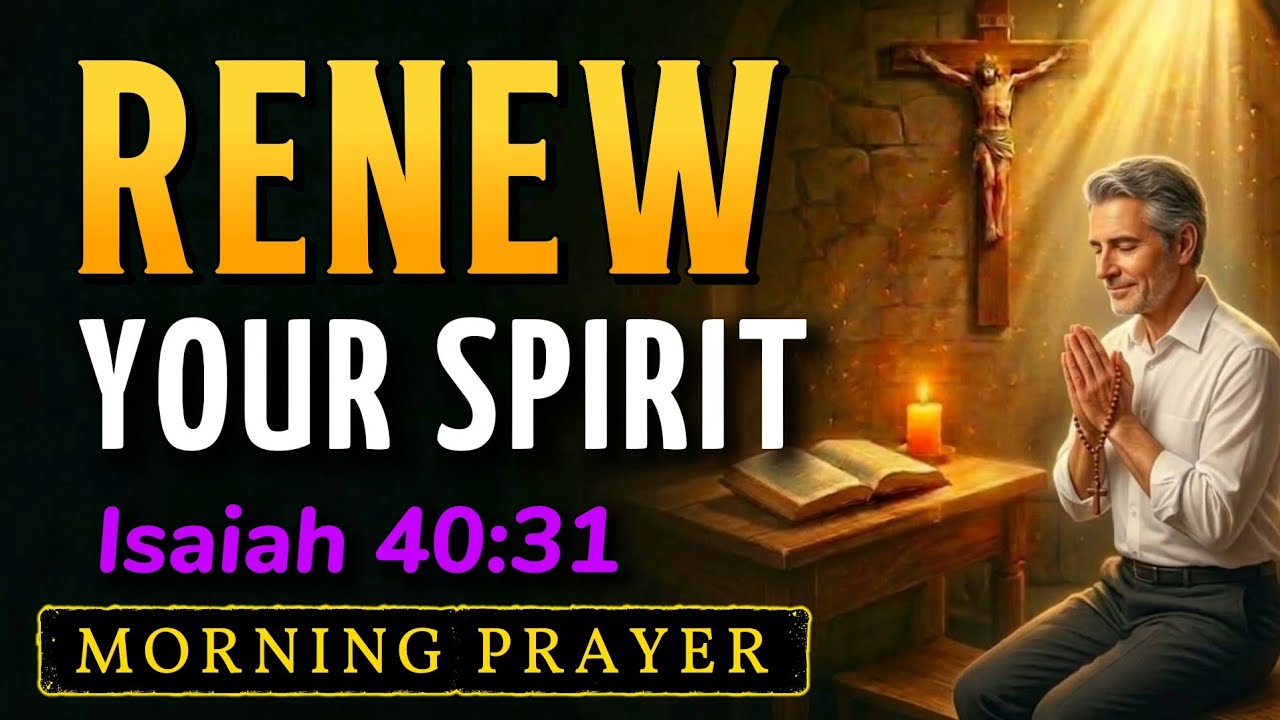 RENEW YOUR SPIRIT - Miracle Morning Prayer To Feel God's Presence and Gain Brand New Energy