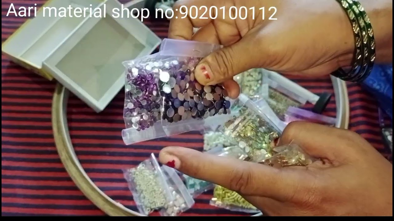 बेस्ट आरी मटेरीयल किट🤩🤩(Best Aari material kit) 🤩🤩