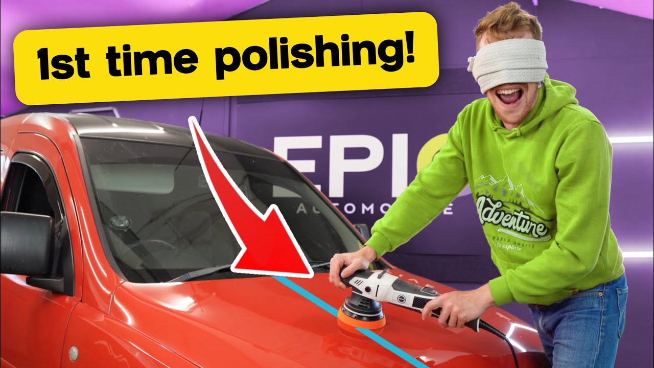 Новая полировальная машина для автомобиля, которой может пользоваться каждый!