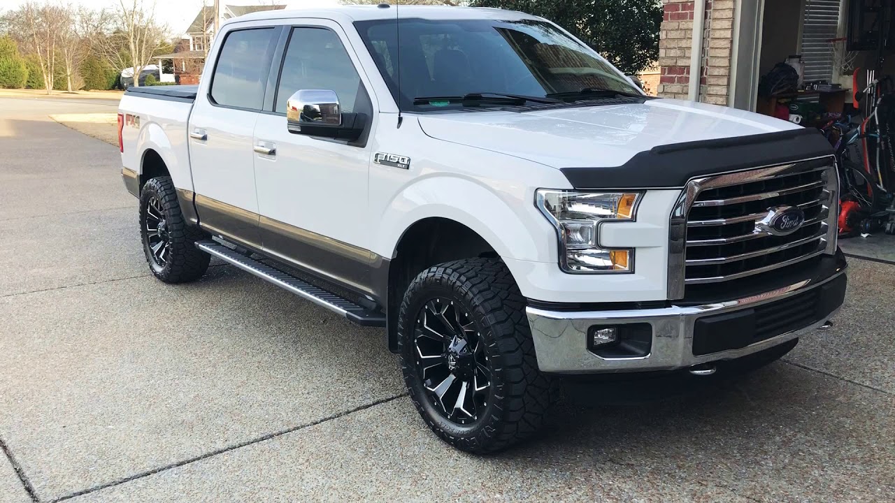 Leveled 2015 F150 with 20 inch Fuel Assault