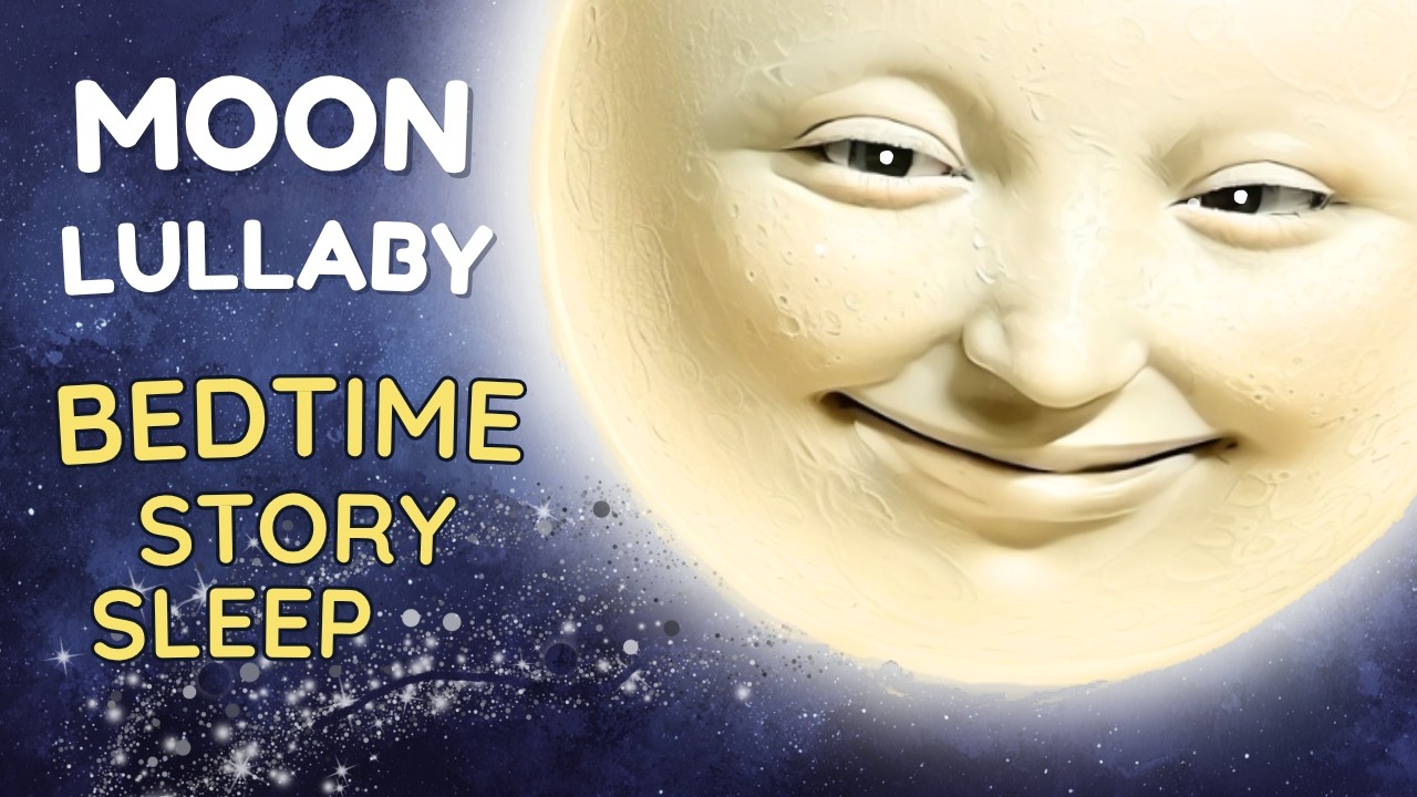 All Night Sleep 🌕 Moon Lullaby | Bedtime Story + Extended Sleep Meditation