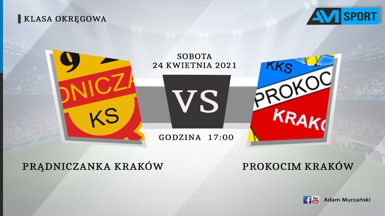 LIVE: Prądniczanka Kraków vs Prokocim Kraków