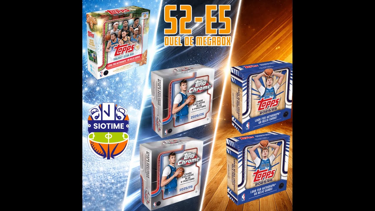 C'EST L'HEURE DU DU-DU-DU-DUEL MEGABOX TOPPS 2025-26