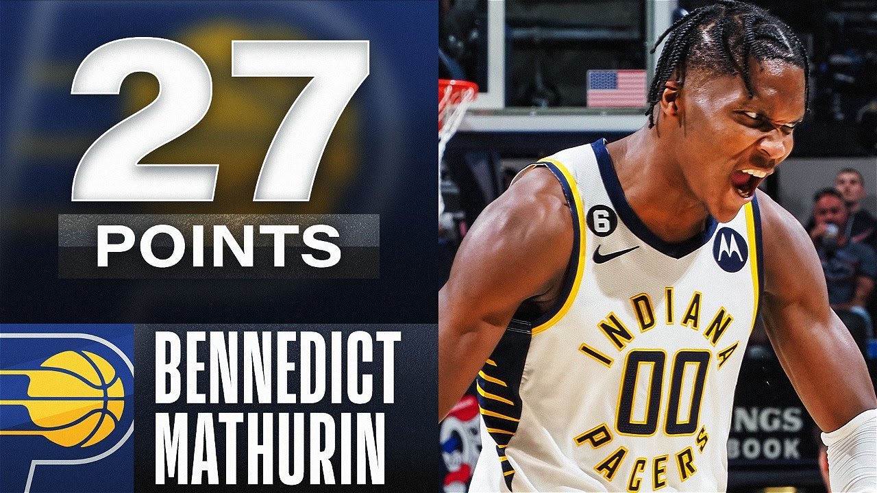 No. 6 Pick Bennedict Mathurin Erupts For 27 PTS In Pacers W! | October 22, 2022