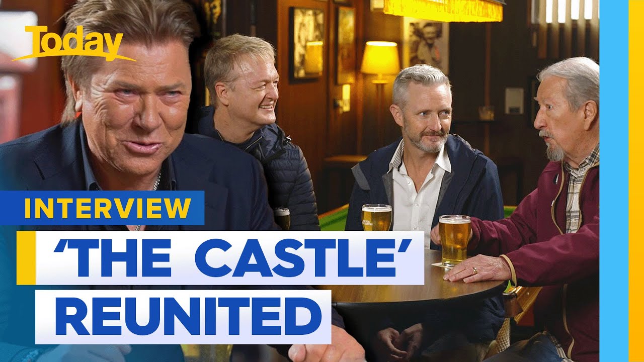 Stars of 'The Castle' catch up for exclusive chat | Today Show Australia