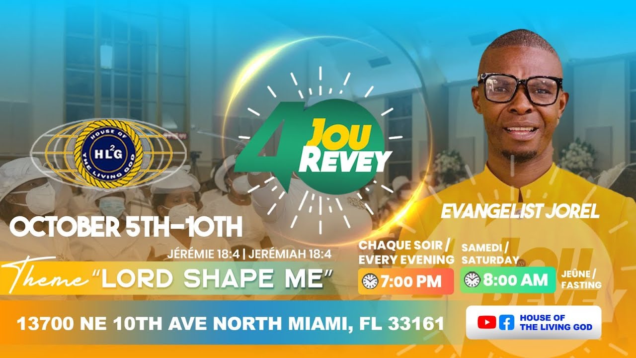 House of the Living God | HLG 40 Days Revival DAY 8 | October 8th, 2025