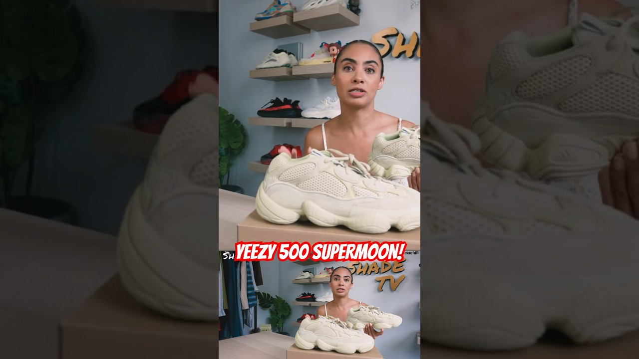 This original Yeezy 500 JUST RESTOCKED! Super Moon Yellow #yeezy #adidas #sneakers #sale