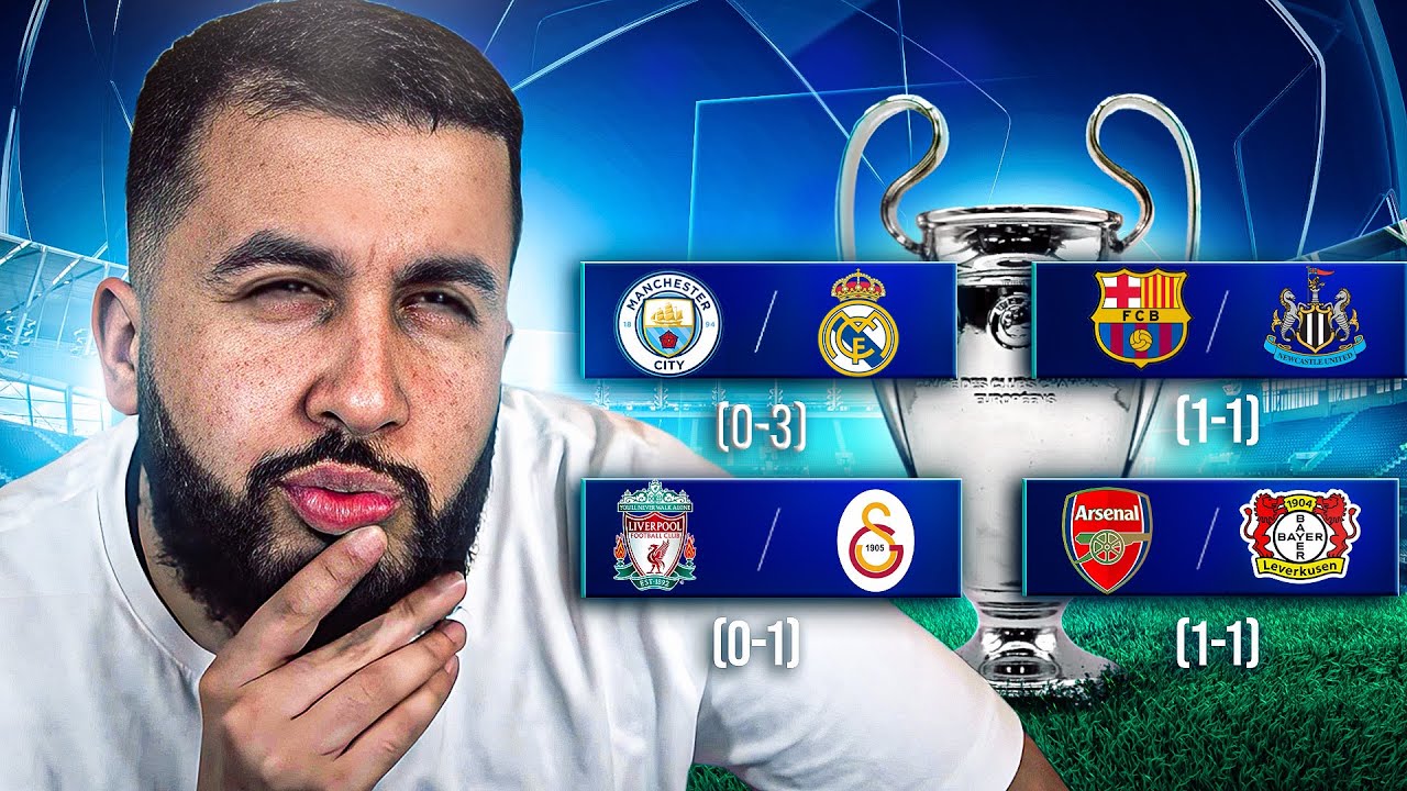 Champions League 2nd Leg RO16 Preview & Predictions!