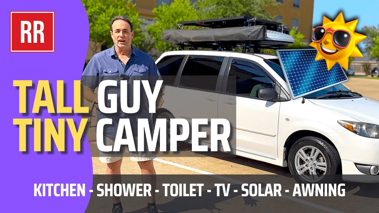 My DIY Minivan Camper Has a Shower, Kitchen, and Bed