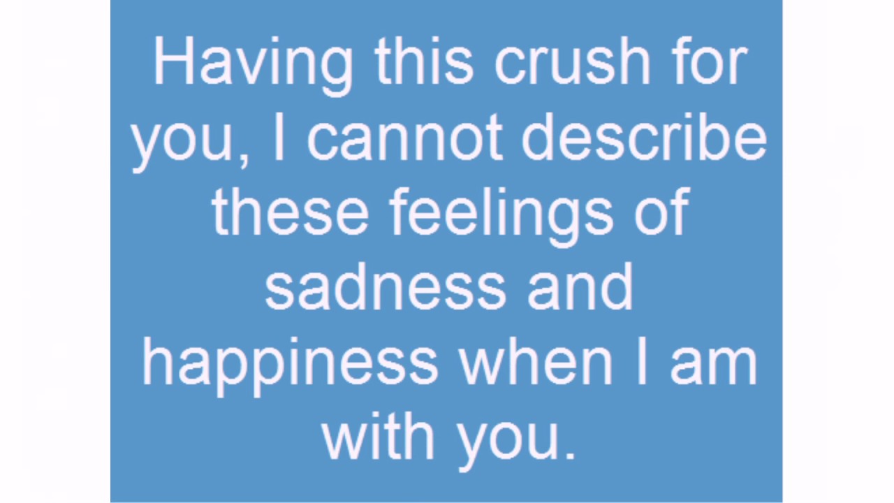 sad quotes - sad crush quotes