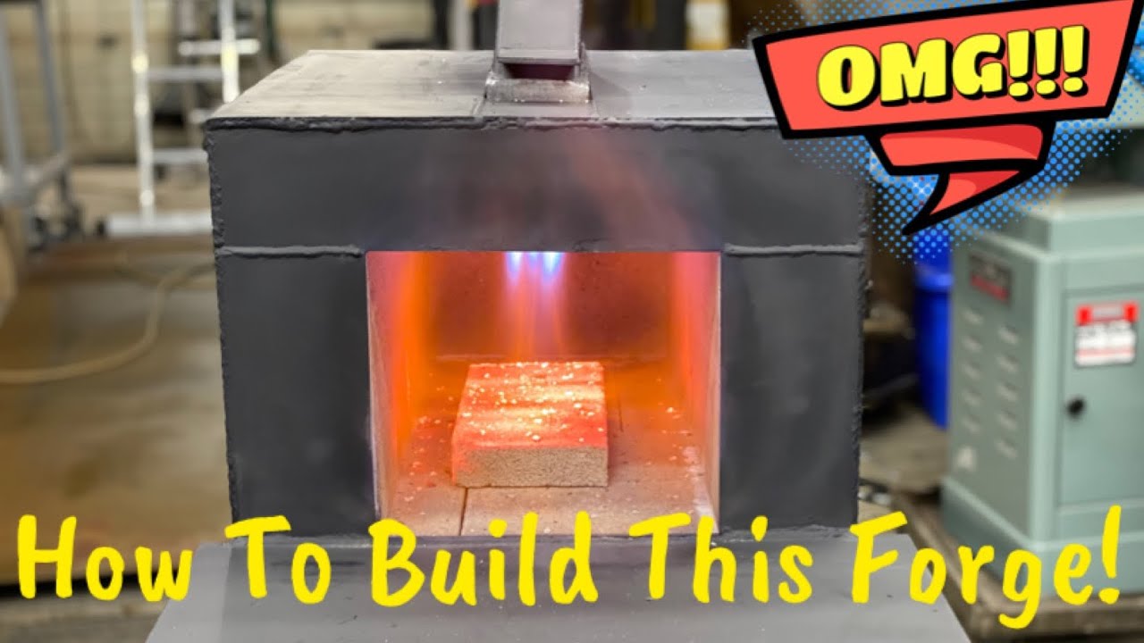 How to Make The Best Ribbon Burner Forge !!