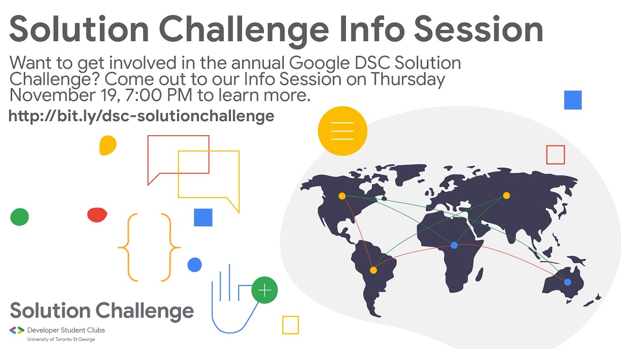 DSC UTSG Solution Challenge Info Session