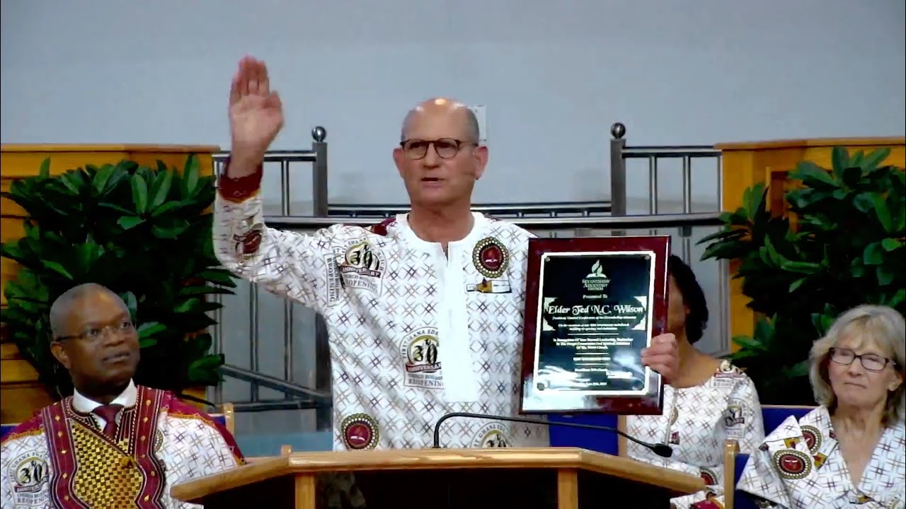 First Ghana SDA Church Reopening & 30th Anniversary - Sermon by Eld. Ted Wilson - June 24, 2023