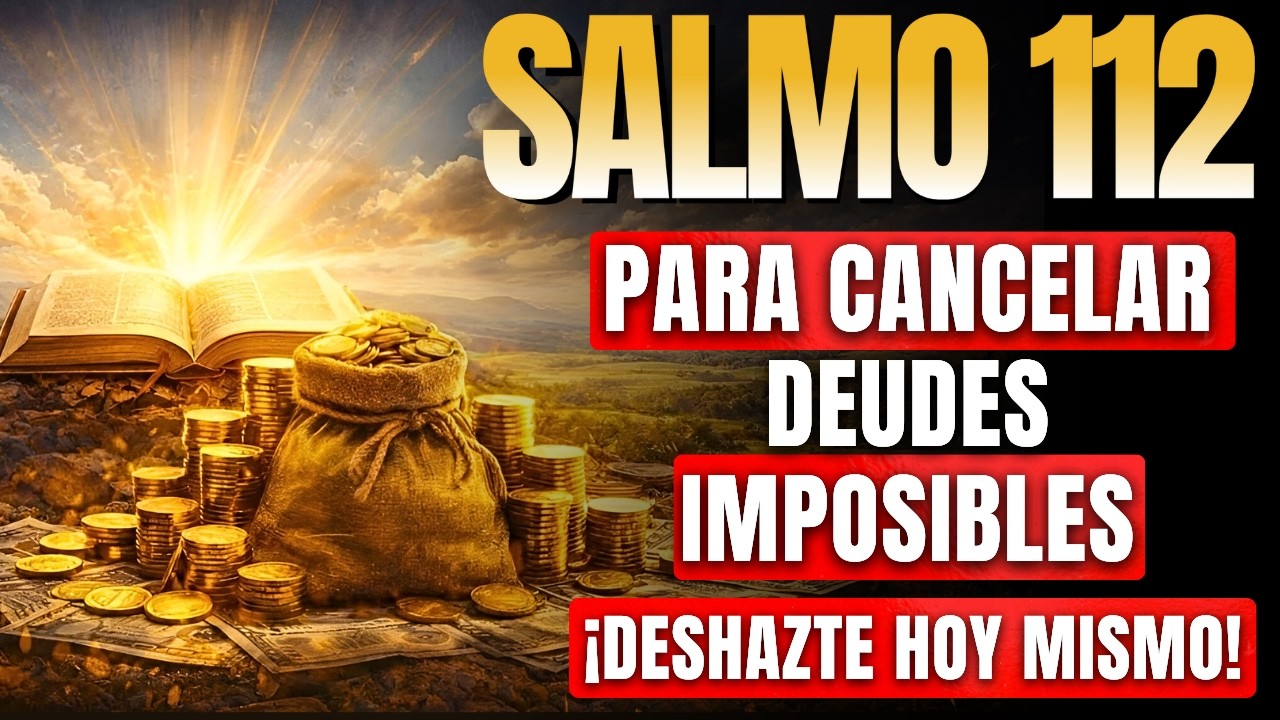 ORACIÓN PODEROSA con el Salmo 112 para CANCELAR DEUDAS IMPOSIBLES