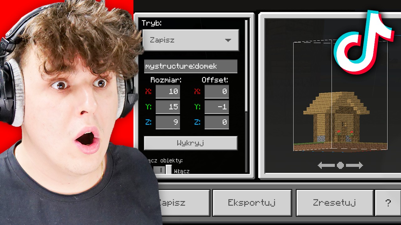 TESTUJE NAJLEPSZE TRICKI z TIKTOKA czy DZIAŁAJĄ w MINECRAFT 😱!!!!