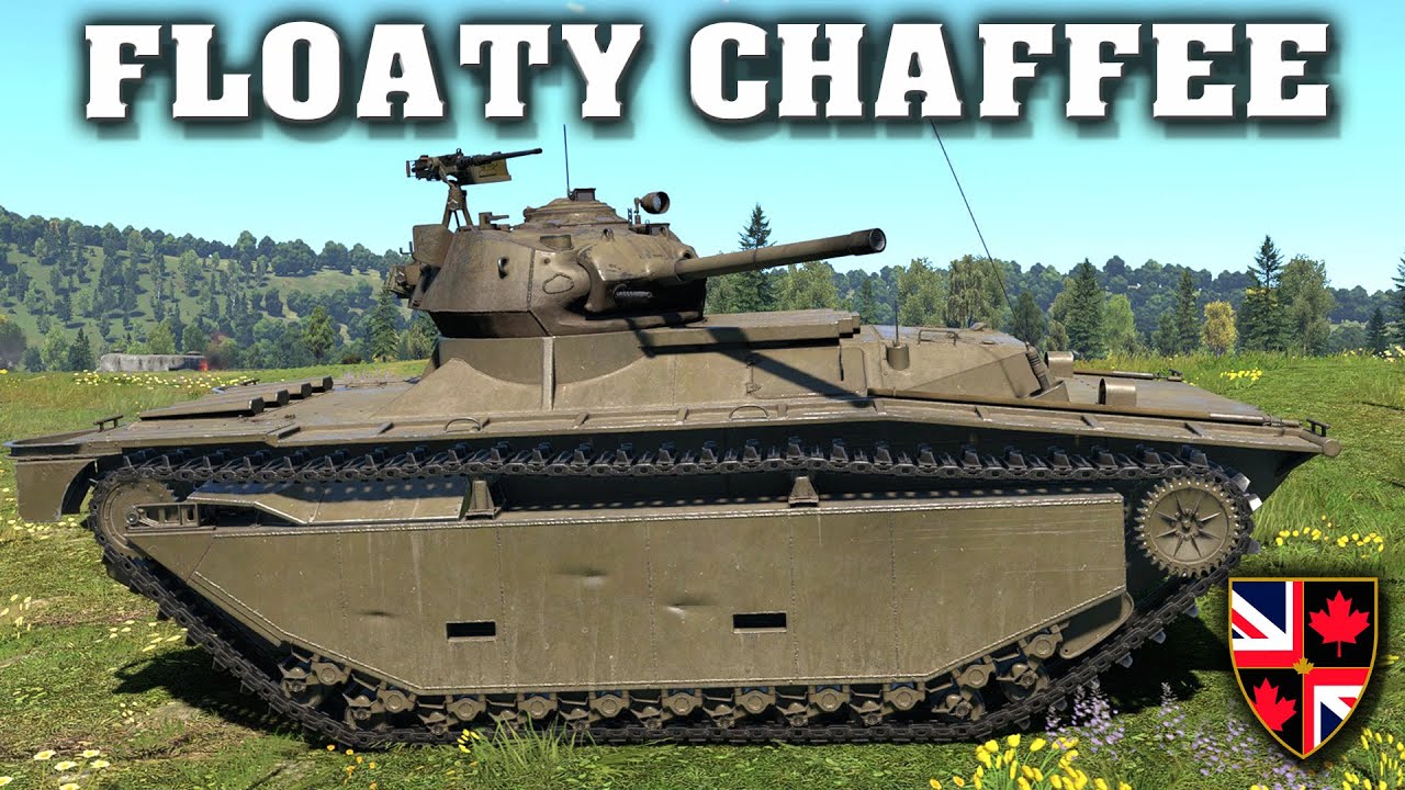 War Thunder: NEW Amphibious Chaffee BROKEN?! (Dev Server First Look)