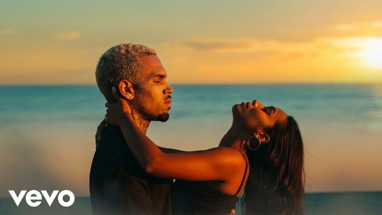 Chris brown ft Ayra Starr - Flame (official music video)