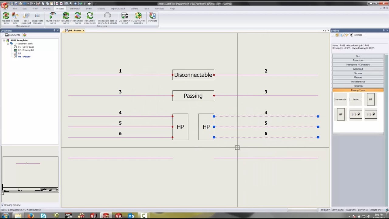 Video Tech Tip: How to Pass the Equipotential Mark Through a Symbol in SOLIDWORKS Electrical