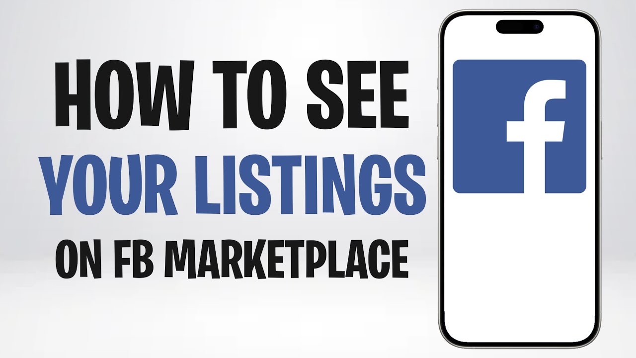 How to See My Listing on Facebook Marketplace (2026) ✅