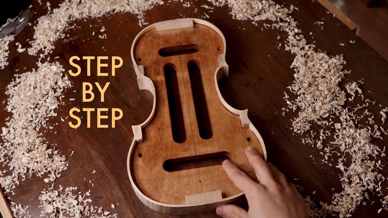 How to Make the Violin at Home Part 1:  Making the Violin Ribs