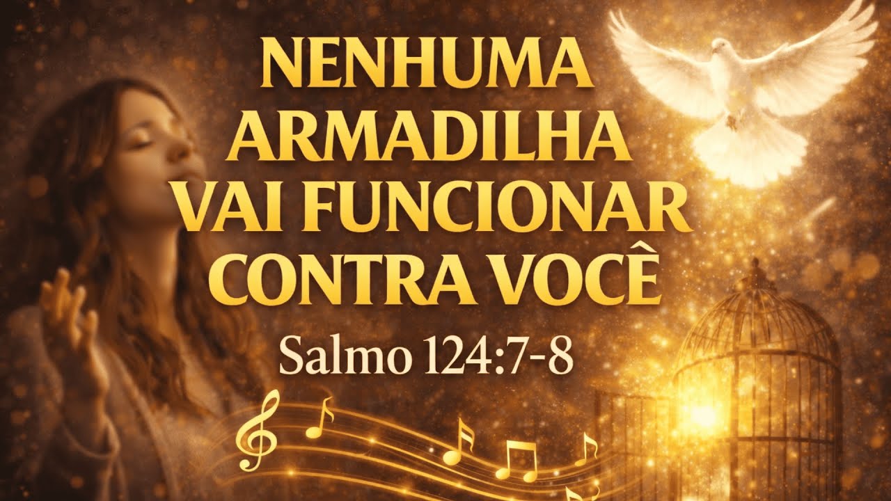 LOUVOR DE LIVRAMENTO BASEADO NO SALMO 124:7| ARMADILHA QUEBRADA