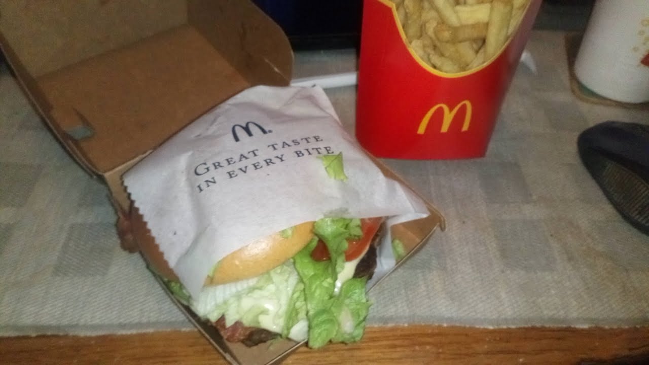 McDonalds McSelection Garlic & Bacon Test