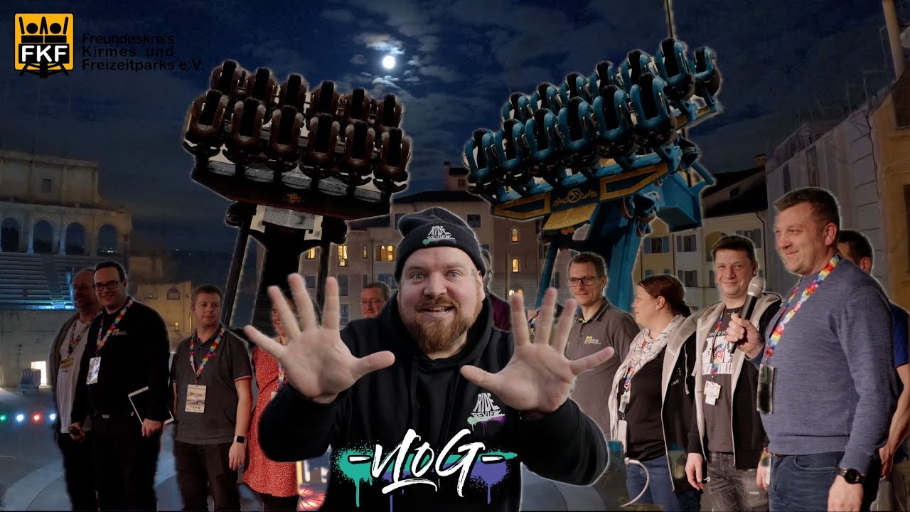 Europa Park und die 10. FKF Convention - Der Kongress für Freizeitpark Fans - VLOG