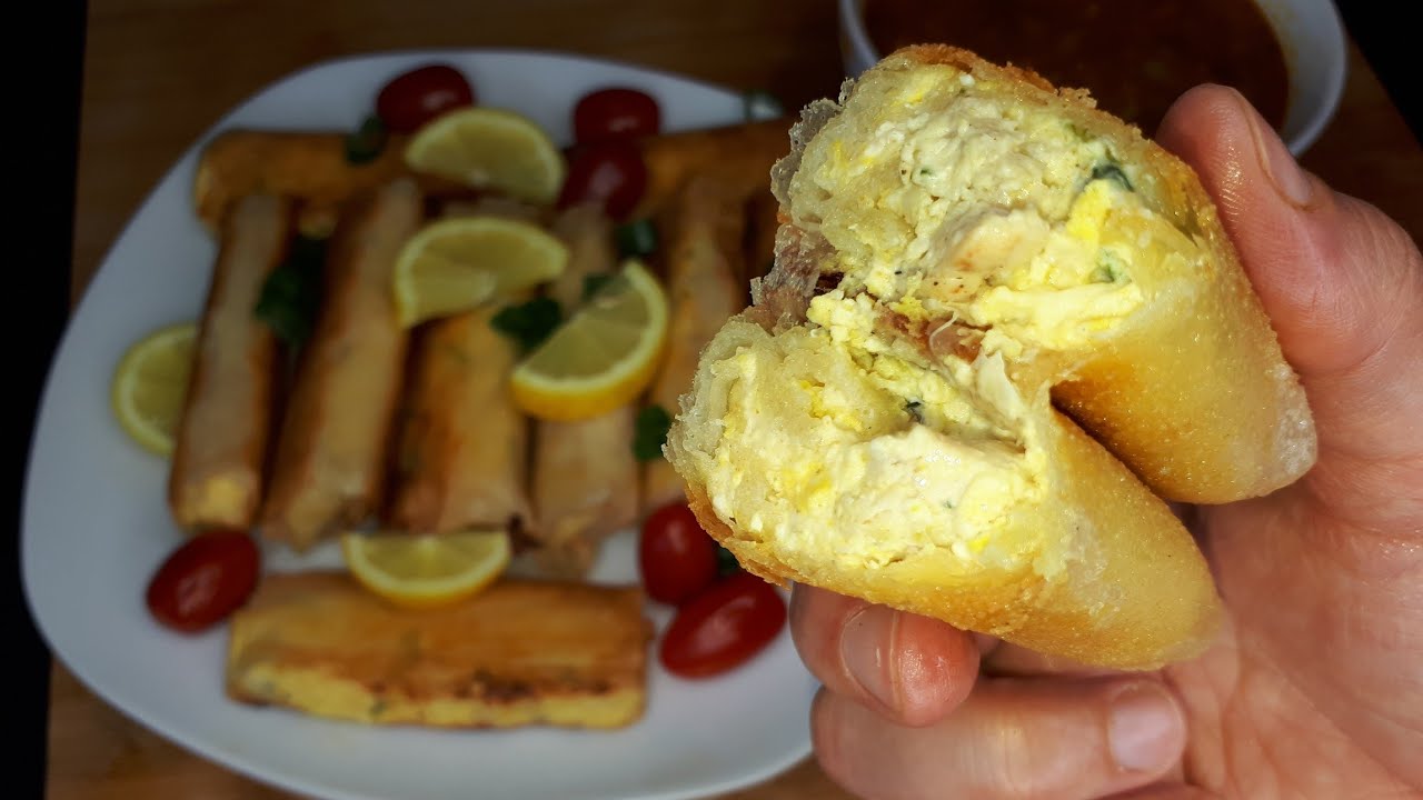 TOUT le monde vous demandera la recette de ces bricks au POULET INCROYABLEMENT DELICIEUSES !
