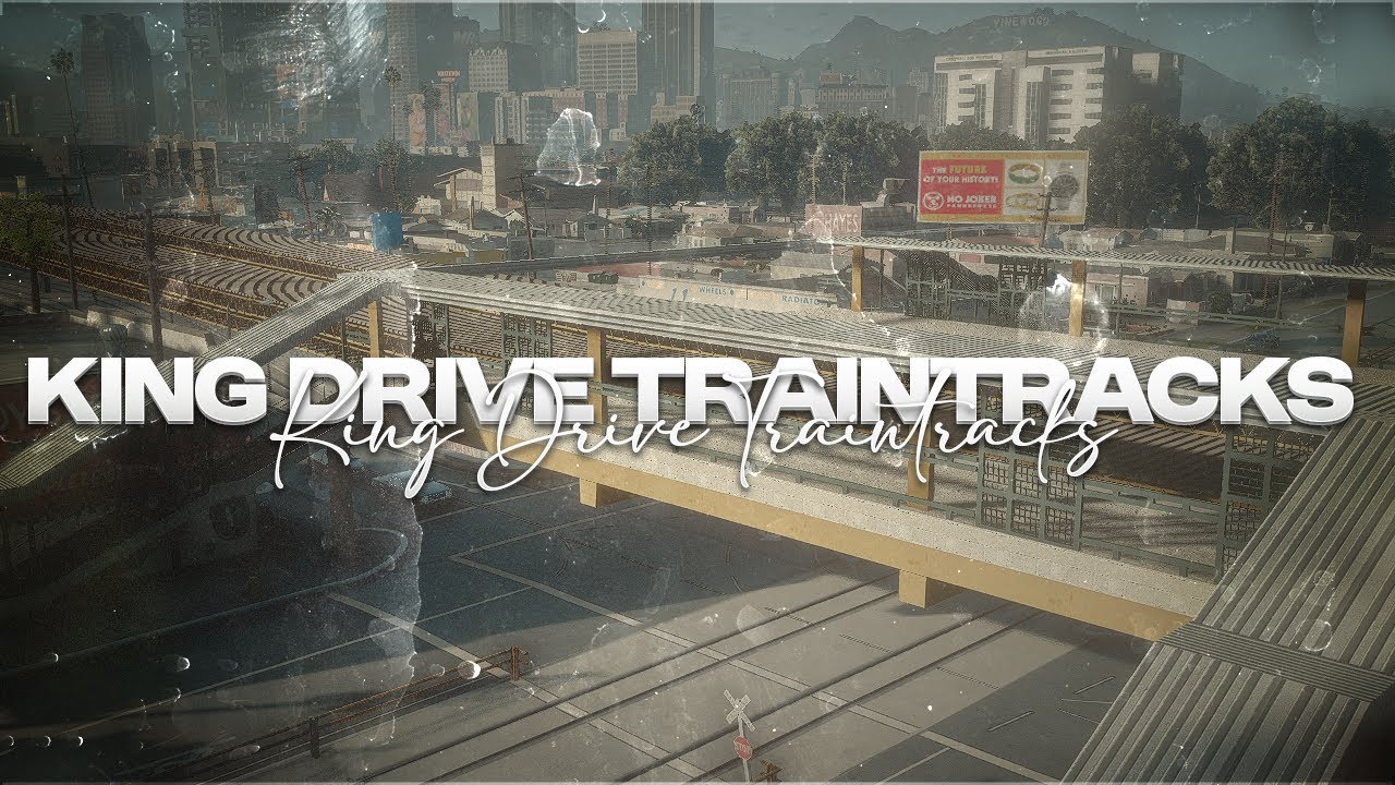 [FIVEM MAP] Chicago King Drive Train Tracks