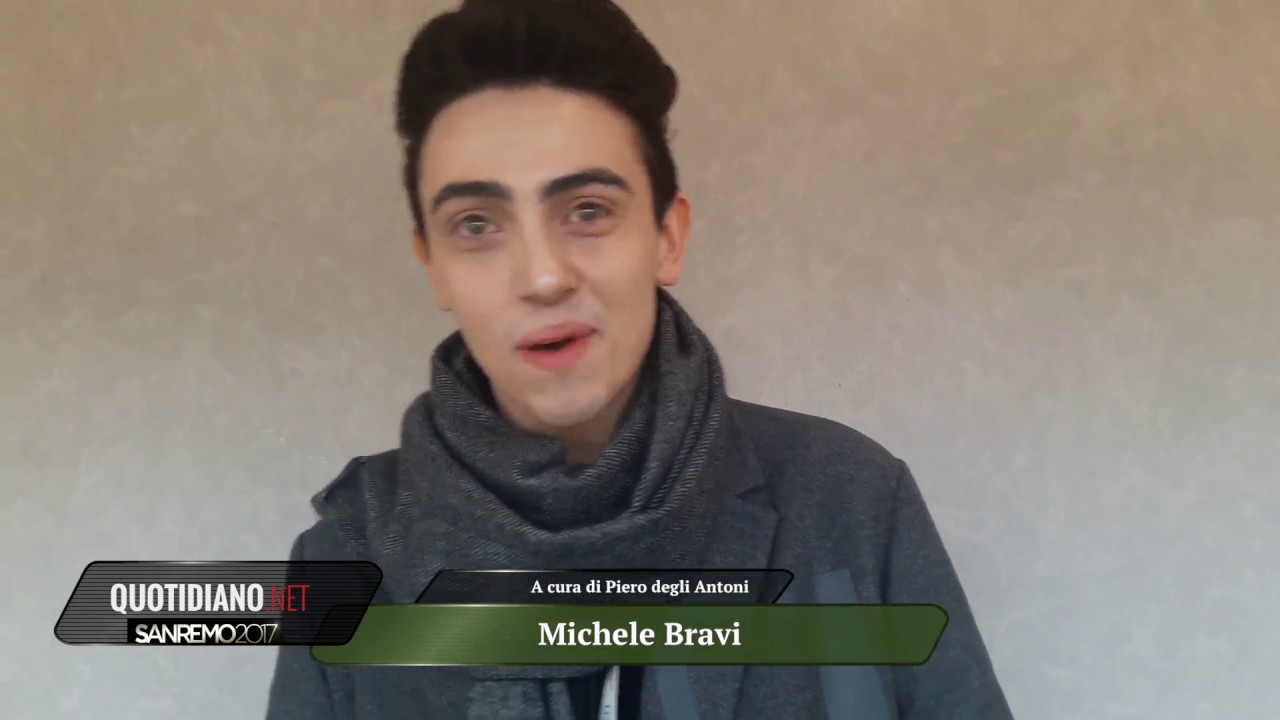 Sanremo 2017, intervista a Michele Bravi