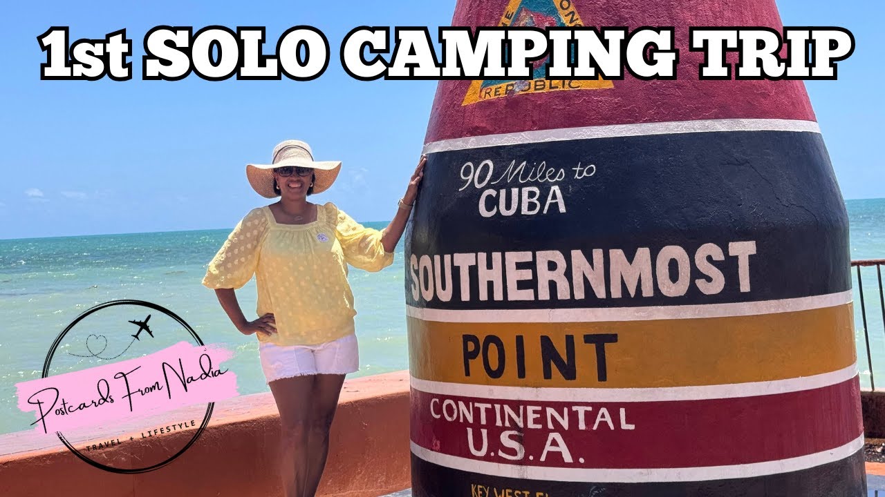 1st Solo RV Camping Trip | Key West Florida