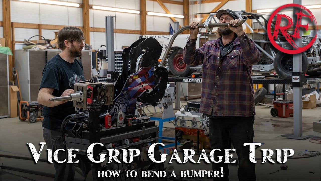 We Visit @ViceGripGarage & Bend Some Tubes To Protect Charlotte!