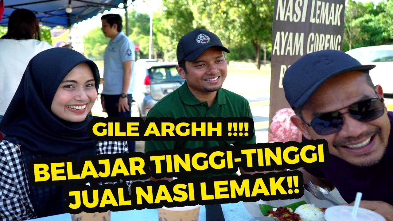 '..MINAH ENGINEERING JUAL NASI LEMAK!! GILER KE APE..'ROSYAM GELAKKAN BUDAK DIPLOMA JUAL NASI LEMAK?