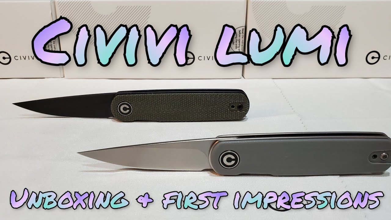 Civivi LUMI Unboxing and First Impressions