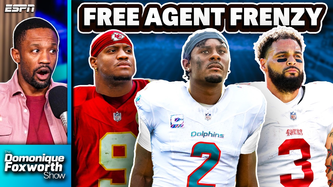 NFL free agency: Breaking down every big move so far | The Domonique Foxworth Show