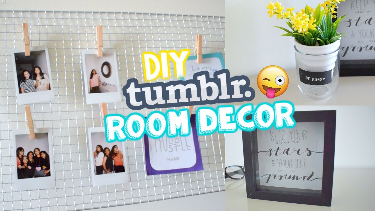 DIY Tumblr Inspired Room Decor! | Quick & Easy DIY Summer Projects