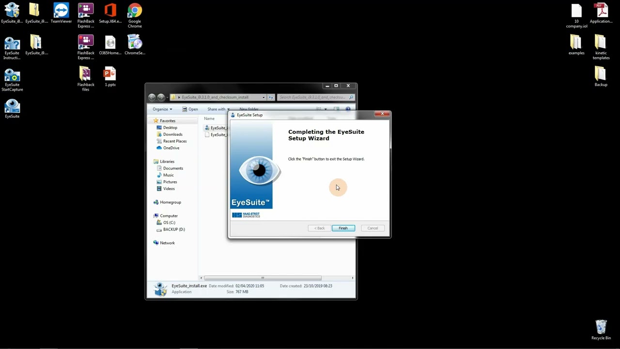 EyeSuite Lenstar Biometry Service Help Guides: Software installation & registration