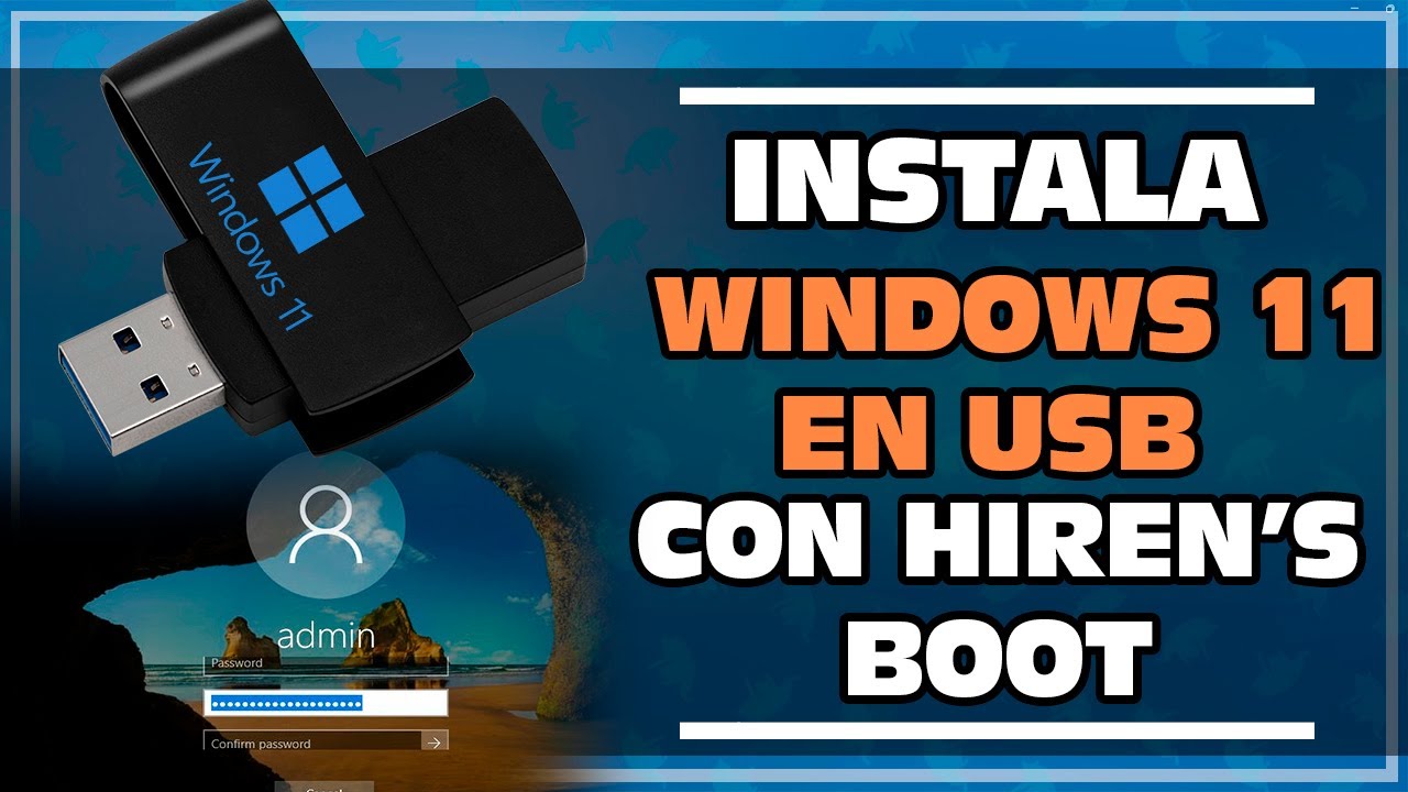 Como descargar Hirens Boot, sistema operativo en USB y quita contraseña de Windows 7, 8, 10 y 11