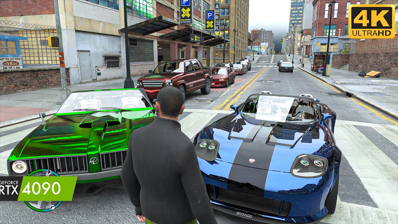 GTA 4 Dreampunk NEXT GEN Graphics mod | Path Tracing + RTX REMIX PBR Mod