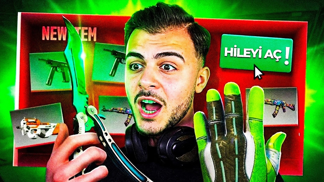 CS2'de BIÇAKLI HESAPTA HİLE AÇTIM ! - CS2 Hile