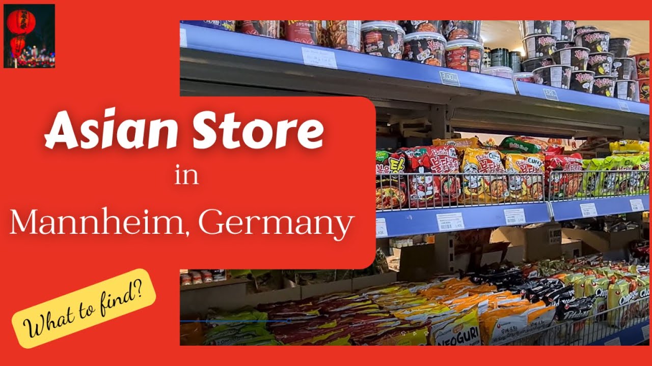 Shopping in Asian Store | Mannheim City, Germany | Filipino Products #asian #shopping #germany