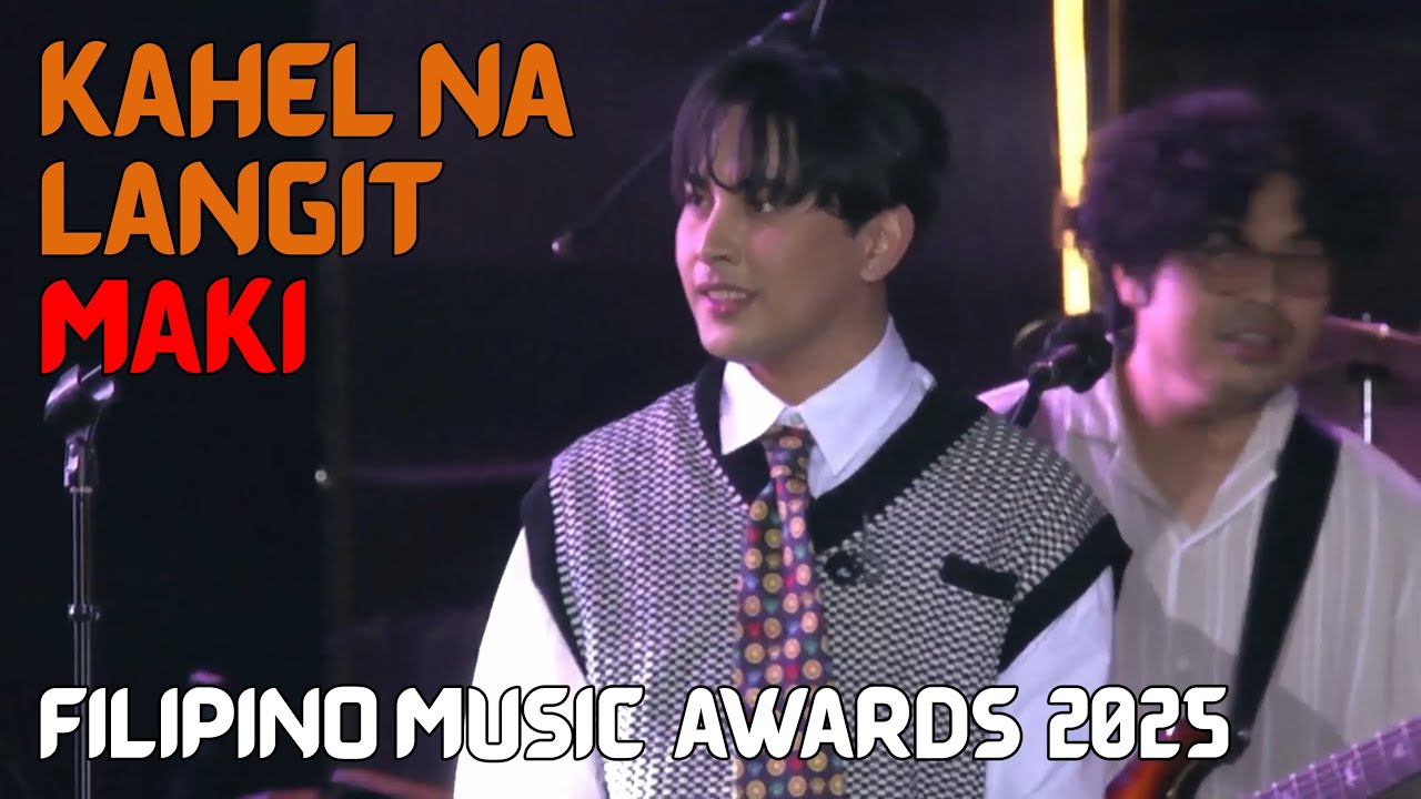 Orange Heaven &mdash; Maki на церемонии вручения премии Filipino Music Awards 2025 | Mall of Asia Arena...