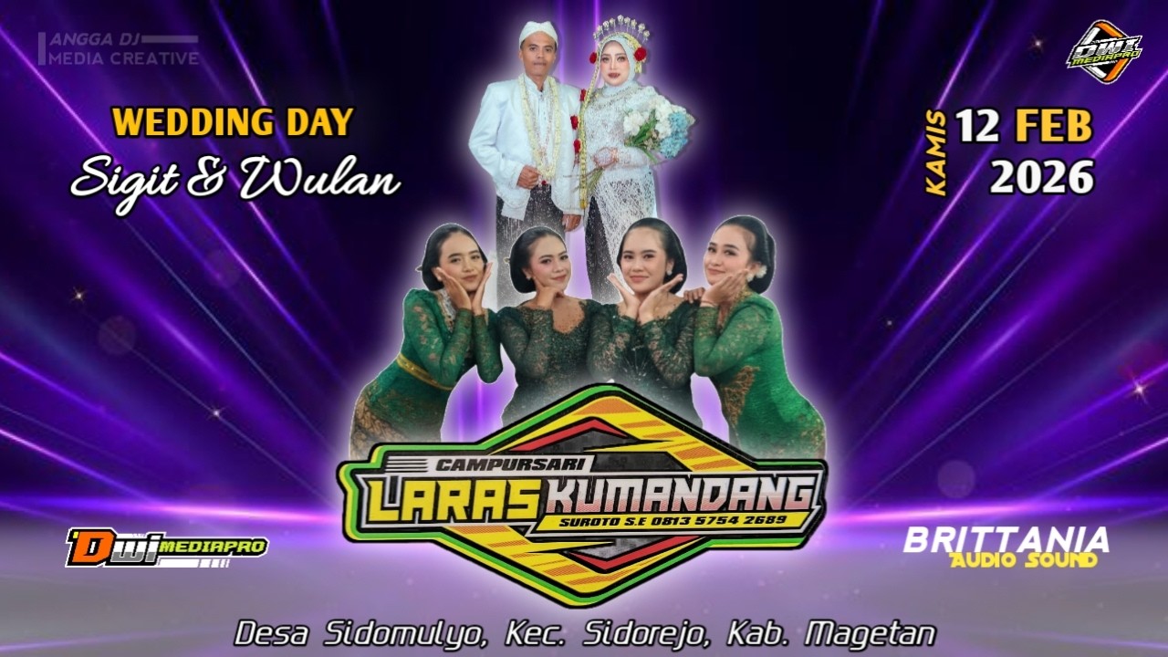 Live.!! Cs. LARAS KUMANDANG - BRITTANIA Audio | Wedding 