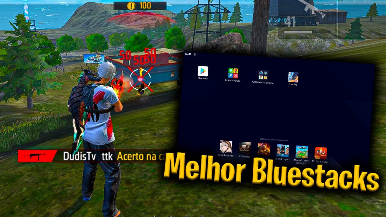 MELHOR EMULADOR PRA PC FRACO LEVE + FPS 240 ALTO DESEMPENHO🖥️🖱️