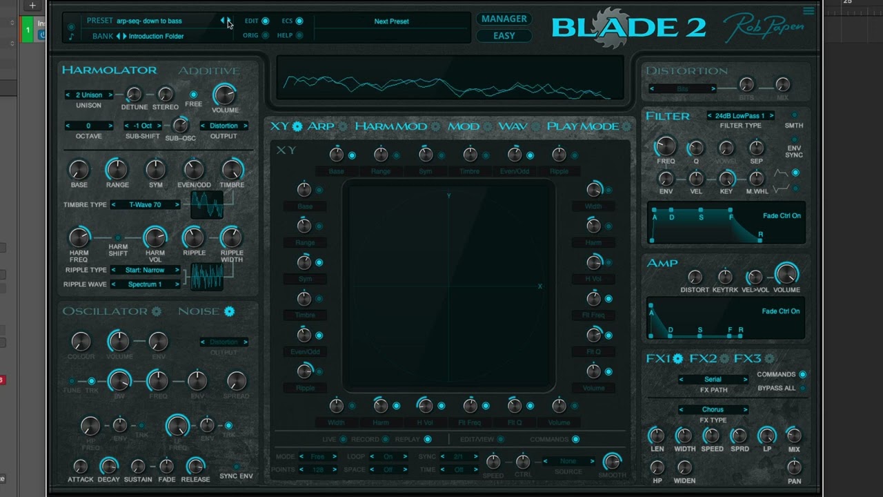Rob Papen Blade 2 Presets Demo 1