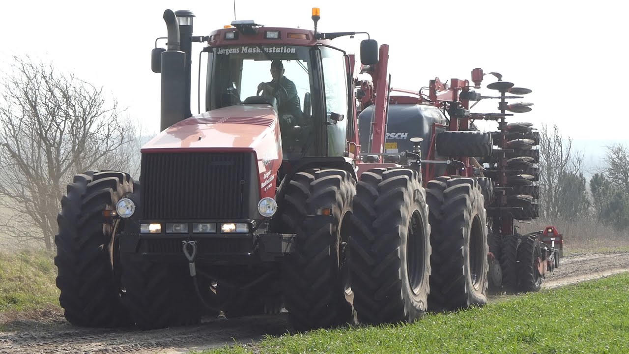Case IH Steiger 535 Seeding w/ 6-Meter Horsch Focus 6TD | PURE POWER | Danish Agriculture